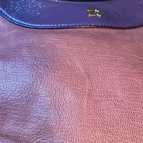 ** FLASH SALE**Noel Kate Spade  purple patent leather and brown tote - Picture 16 of 16